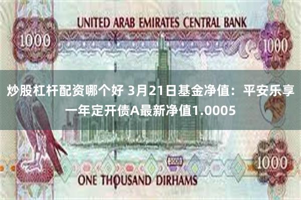 炒股杠杆配资哪个好 3月21日基金净值：平安乐享一年定开债A最新净值1.0005