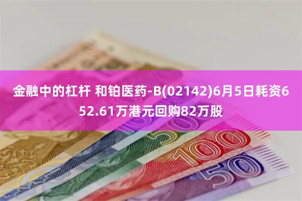 金融中的杠杆 和铂医药-B(02142)6月5日耗资652.61万港元回购82万股